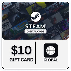 Steam Wallet Gift Card 10 USD Global