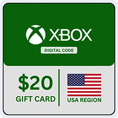 Xbox Give Card 20 Dollars USA Region