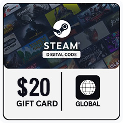 Steam Wallet Gift Card 20 USD Global