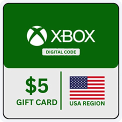 Xbox Give Card 5 Dollars USA Region